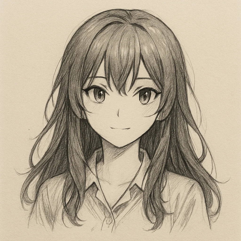 Anime Pencil Portrait